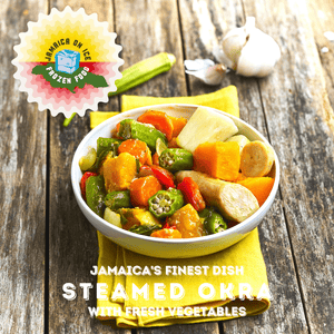 Steamed Okra with Fresh Vegetables